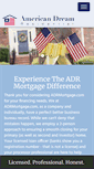 Mobile Screenshot of adrmortgage.net